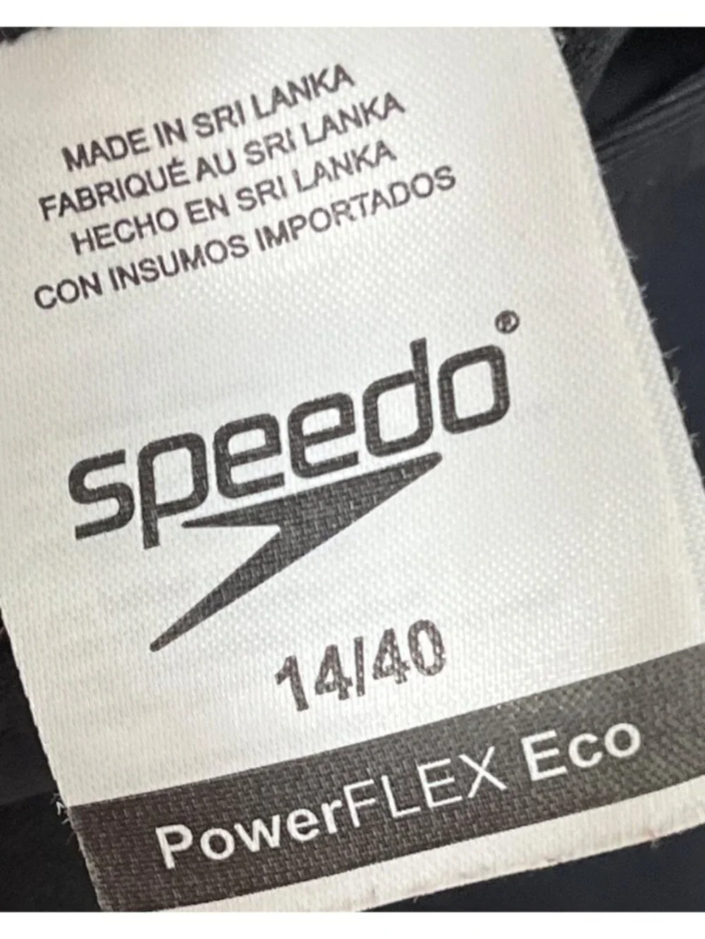 Speedo PowerFlex Eco 1 Pc Swimsuit Pro Competitive Performance 819002 Wom 14/40 - Picture 2 of 11